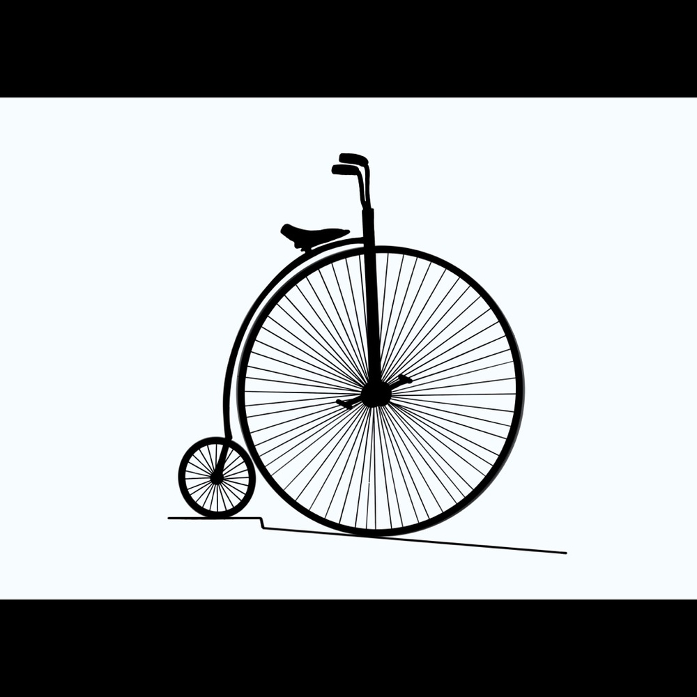 Vintage Bicycle Art Print